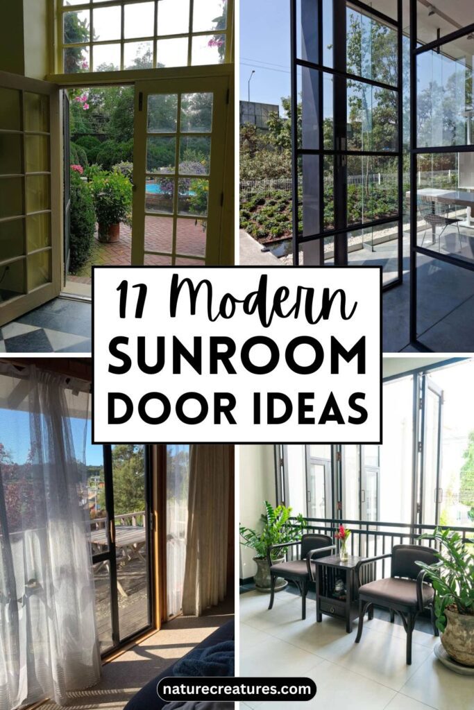 sunroom door ideas