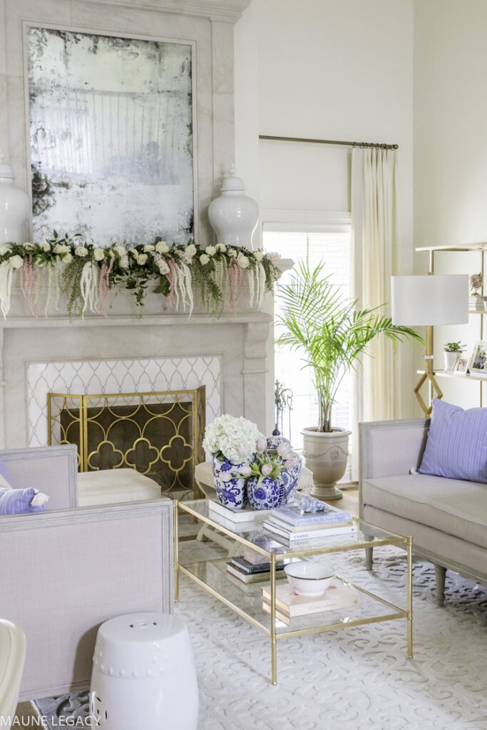 spring mantel ideas spring mantel decor