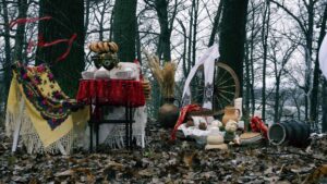 furniture ceramics field against trees forest min 1 Read more about the article 15 Witchy Garden Ideas to Enchant Your Outdoor Space