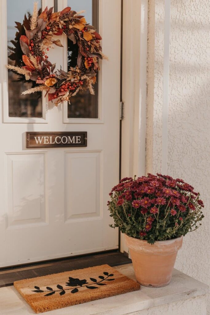 fall front door decor fall front door decor