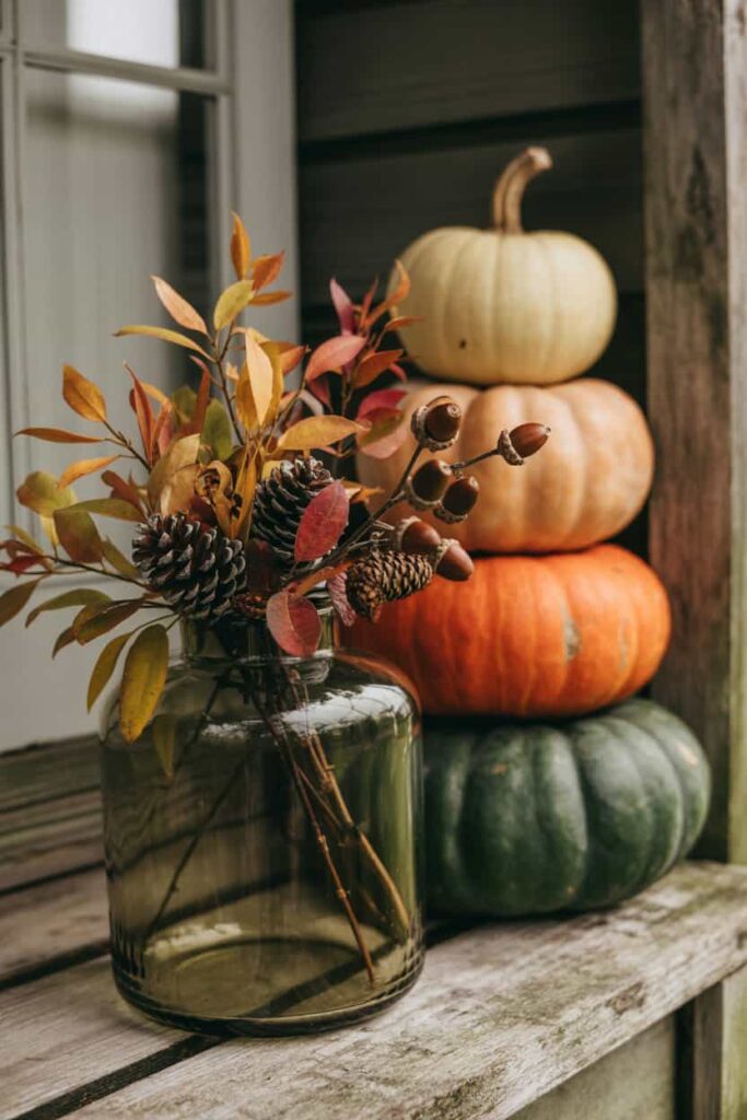 fall orgainc porch decor fall orgainc porch decor