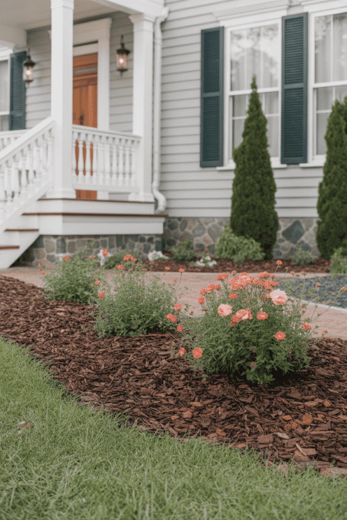 front yard flower beds against the house D K8TeWISdWrI O T0nkFQ XsvmTVx SCGCRZ6L6E0YbA 1 front yard flower beds