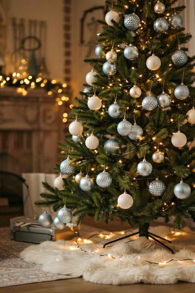 blue and white chirstmas tree lightning blue and white chirstmas tree lightning