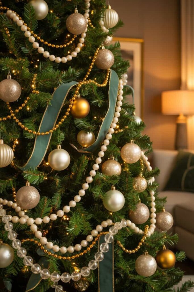 elegant christmas tree Garland