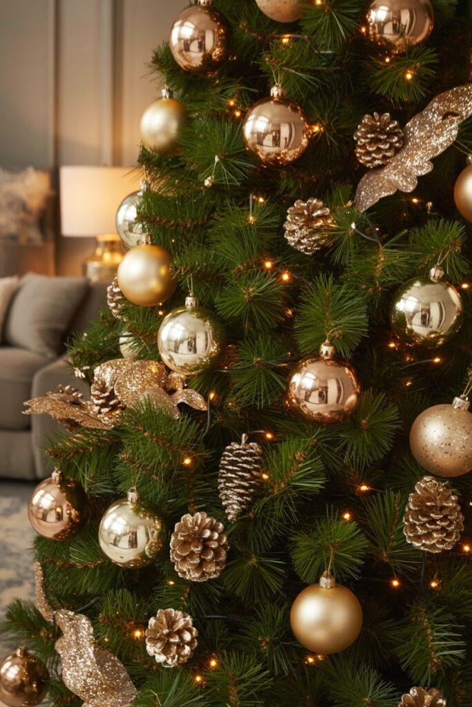 green christmas tree Ornaments