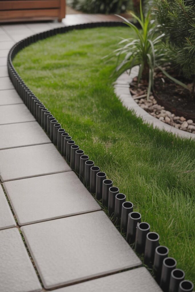 small lawn border flexible plastic edging 1