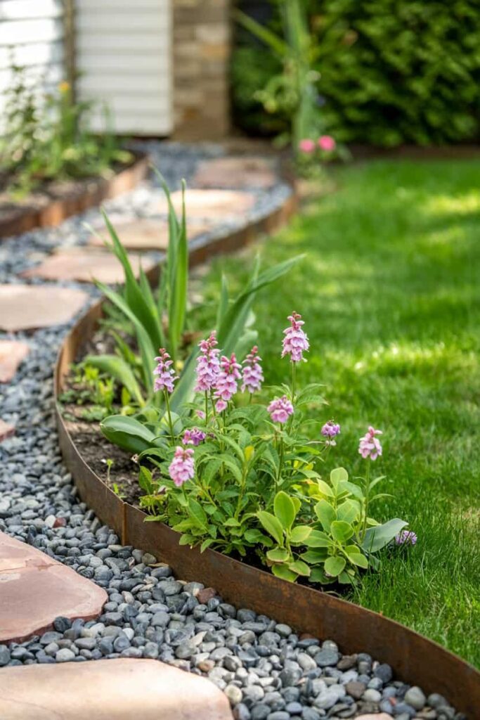 small lawn border steel edging the natur 4IBsB GCQwaHjPQV2kHfGw VbHlNsodTn lOiXqjAbD7g 1