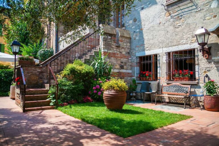 French Courtyard Garden