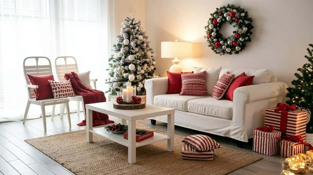 You are currently viewing 17 Festive Red and White Christmas Decor That Shines